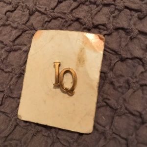 Bundle 3 for $10   Vintage IQ gold toned hat/lapel pin.